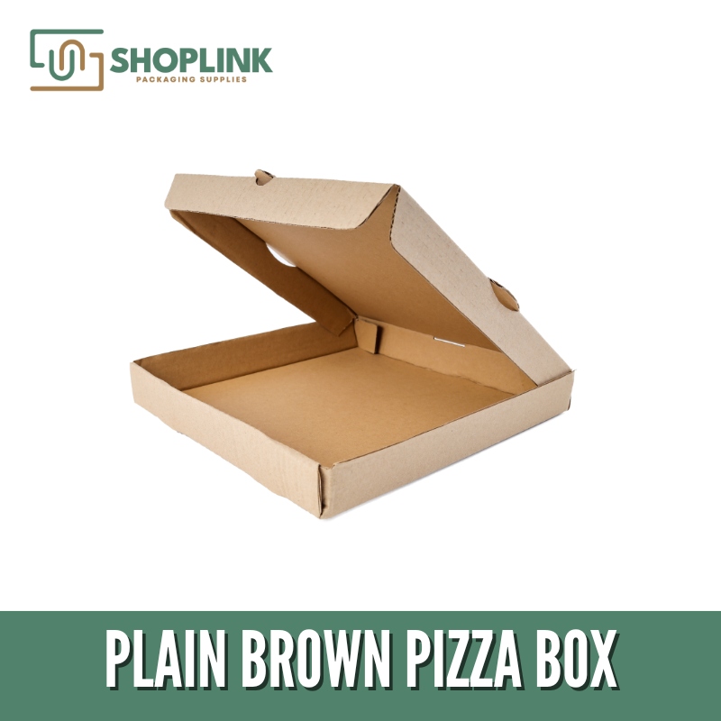 Pizza Box - Brown Plain